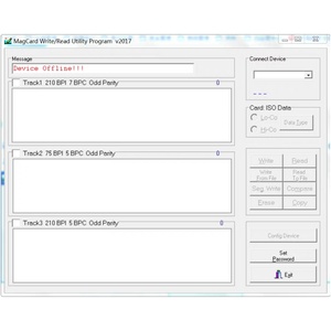 Lecteur-graveur de cartes magnétiques filaire MSRX6 avec lecture/écriture complète sur 3 pistes, y compris tutoriels et logiciels en anglais - Product Image 4