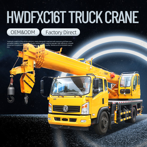 15t 16ton Mobile Truck <span class=keywords><strong>Crane</strong></span> Kendaraan Konstruksi Hidrolik dengan Silinder Liyuan Gearbox dan Pompa Dari Cina - Product Image 4
