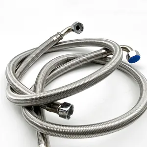 High Quality Customized Flexible Hose Water Stainless Steel Braided Rubber Hose Pipe