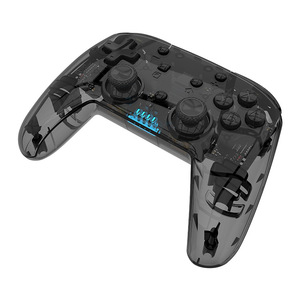 Honcam ฟรีไดรเวอร์ดาวน์โหลด BT ไร้สาย Nintendo SWITCH Pro คอนโทรลเลอร์เกมจอยสติ๊กสำหรับ Nintendo SWITCH