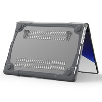Funda Protectora de Alta Calidad con Soporte para Laptop MacBook Pro 16 Pulgadas 2021 2023, Funda Delgada de Plástico para PC, Accesorio para Computadora