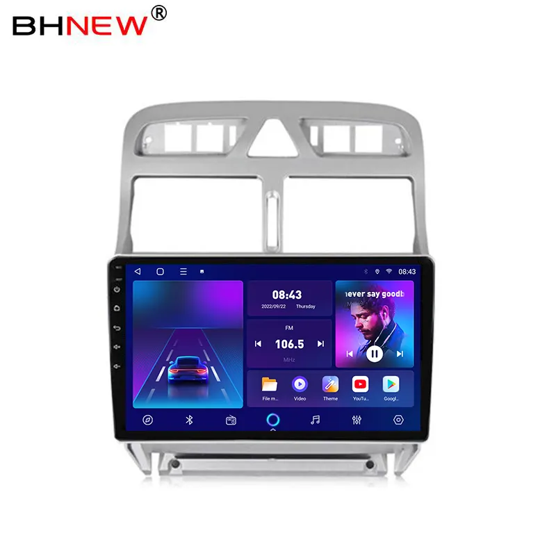 Android 10 Car Audio DVD Player For Peugeot 307 CC Car Radio Multimedia Video Player Navigation GPS