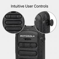 Microphone-haut-parleur sans fil Motorola WM500 PMMN4127 avec réduction de bruit, étanche IP67, pour radio numérique bidirectionnelle MXP600 Ion R7