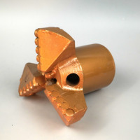 Prix usine 6 pouces trois ailes PDC foret concave PDC lame peu pour forage de puits Sumur Bor
