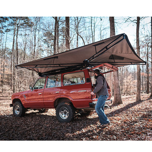 Outdoor 4x4 Awing Car Roof Tent Quick Open Large 270 Degree Roof Side Awning Free <strong>Standing</strong> for Cars Camp Tent Car <strong>Rooftop</strong> Tent - Product Image 2