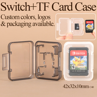 Estuche de Plástico para Tarjetas SD y Micro SD de Fábrica WEISHENG, Caja de Almacenamiento Multiusos para Tarjetas de Memoria Flash TF, NM, XD, XQD, MicroSD