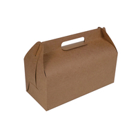 Boîte d'emballage alimentaire jetable écologique personnalisable pour pizza et gâteaux à emporter, boîte cadeau aseptique portable pour collations