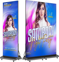 Écran d'affichage LED HD P1.25 pour centre commercial et publicité événementielle avec luminosité de 1200 cd et garantie d'un an