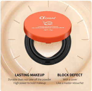 Fond de Teint Orange Snail, Hydratant Délicat, Couvrance Totale, Longue Durée, Imperméable, Éclaircissant, Fini Mat, <span class=keywords><strong>Crème</strong></span> Fond de Teint Air Cushion - Product Image 2