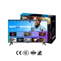 Téléviseur intelligent LCD LED FHD Ultra HD 4K Android WebOS Google 24 32 42 43 50 55 65 75 85 pouces avec Wifi