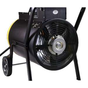 Calentador eléctrico portátil para exteriores de 15KW con control de temperatura - Product Image 3