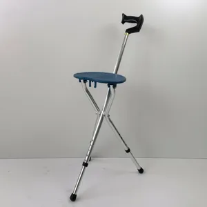 Wheelchairs Price Cheap Telescopic Folded Walking Cane Chair For The Elderly Cane With Seats