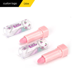 CC2786 nuova moda rossetto rosa opaco dolce Mini bastone trasparente 10 anni ragazze impermeabile trucco minerale <span class=keywords><strong>ZHC</strong></span> - Product Image 4