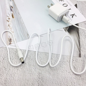 Copper 1m 5.5x2.1 <b>Dc</b> <b>Power</b> <b>Cable</b> Usb A Male Charging Devices White Pvc - Product Image 1
