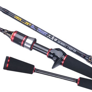 Canne à pêche télescopique FJORD ultra-légère en carbone, 2 sections, action lente, pour rivière, 90g, spinning et casting - Product Image 4