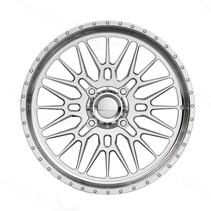 Rines Monobloque Forjados Estilo Malla Pulidos para UTV 20x7 22x7 24x7 4x137 4x156 para Polaris Ranger RZR Can-Am Maverick X3 Personalizados - Product Image 2