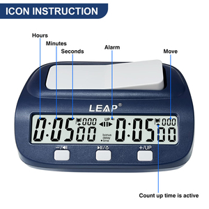 LEAP Large Screen <strong>Digital</strong> Cheap PQ9923 Chess <strong>Clocks</strong> Bonus Delay Tournament Leap Chess <strong>Clock</strong> <strong>Timer</strong>