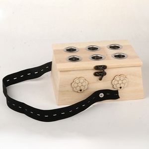 Kotak Penyimpanan Kayu Portabel Perangkat Moxa Kayu Solid Terapi Asap Seluruh Tubuh untuk Spa Kesehatan Rumah Wadah Tongkat Moxa - Product Image 2