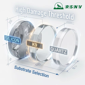 RSNV Miroir vibrant galvanométrique à haute réflexion pour laser optique UV, pour marquage laser - Product Image 2