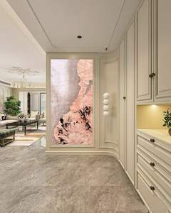 קוורציט פטגוניה ורוד למטבח, סלון, בית יוקרה, מלון, קישוט קיר, קריסטל גדול ורוד מאלסקה - Product Image 3