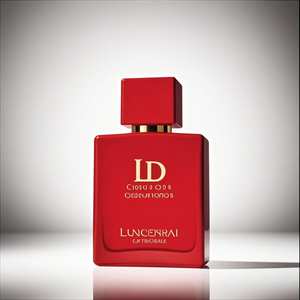 Young People New Design square Rectangular <b>Empty</b> Clear Crimp Glass 20ml 30ml 50ml Perfume Bottle With <b>Gift</b> <b>Box</b> - Product Image 1