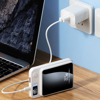 5000 mah 10000mah 20w Banques d'alimentation magnétiques sans fil pour Iphone Powerbank 5000 Mah Chargeur de batterie portable pour téléphone à charge rapide