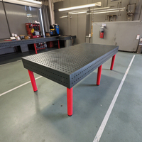 Système de serrage en acier série 28, nouvelle plateforme de travail, table de soudage 3D flexible avec gabarits de soudage