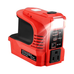 180w נייד 5 ב 1 ממיר כוח עבור קילומבה/mak/טל/bos/מלאכה-איש סוללה qc3.0 להמרה dc 18v כדי 110 מתאם מטען - Product Image 2