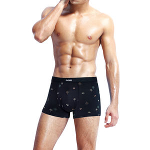 Mode nouvelle culotte de sexe sous-vêtements hommes caleçons personnalisés hommes Boxer bref boxeurs Shorts Logo personnalisé tricoté - Product Image 2