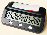 Horloge d'échecs numérique de base et minuteur d'échecs avec bonus et retard (au prix le plus bas et d'une très bonne qualité) Très utile