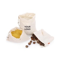 Bolsa Ecológica Personalizada al por Mayor con Cordón de Cuerda de Algodón Natural, Embalaje Reciclable para Zapatos, Compras, Color y Logotipo Personalizados