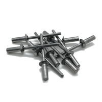 Rivets décoratifs pour bateau à installation rapide, en alliage d'aluminium et acier inoxydable, finition unie pour substrats multiples