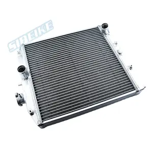 Gros Bien Système De Refroidissement Argent Acier Aluminium Rangées De Voiture Auto Radiateur Approprié Pour Honda civic EG 92-00