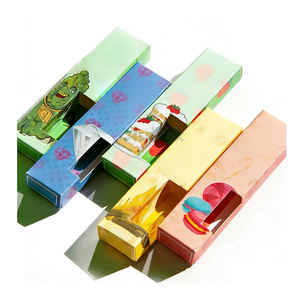 Emballage de cartouche jetable personnalisé, imperméable, 0,5 ml, 1 ml, boîte en papier résistante aux enfants avec fenêtre transparente et impression sérigraphique - Product Image 6