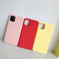 Coques de téléphone en silicone en gros pour Apple iPhone 11 Pro Max, housses de téléphone portable pour iPhone 12 13 14 15 16 17, coque en silicone