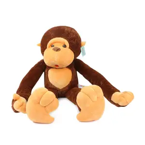 Amostra grátis 2023 100cm Macaco Plush Brinquedos Gigante Macaco Recheado Animal presentes por atacado