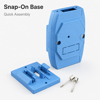 Boîtier de commande industriel en ABS IP54 pour montage sur rail DIN, fabrication durable et de qualité supérieure, pour installation en armoire industrielle