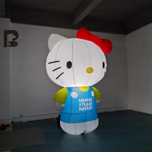 Quảng cáo Inflatable phim hoạt hình nhân vật Inflatable Hello Kitty Inflatable Hello Kitty mô hình cho trang trí - Product Image 3