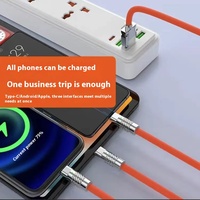 Ligne de données passager 120W charge super rapide trois en un pour téléphones mobiles Geek Line TYPE-C Applicabilité Stock Machine One