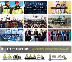 Tùy Chỉnh Bán Buôn Áo Sơ Mi Mens Mechanic Ngắn Tay Áo Màu Xanh Hải Quân Nút Màu Đen lên Polyester Cotton Làm Việc Áo Sơ Mi Đồng Phục Cho Kỹ Sư - Product Image 6