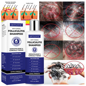 Shampoo anti-chute de cheveux en gros, top 3% d'acide salicylique, traitement du <span class=keywords><strong>psoriasis</strong></span> du cuir chevelu, soulage les démangeaisons et la sécheresse du cuir chevelu - Product Image 2