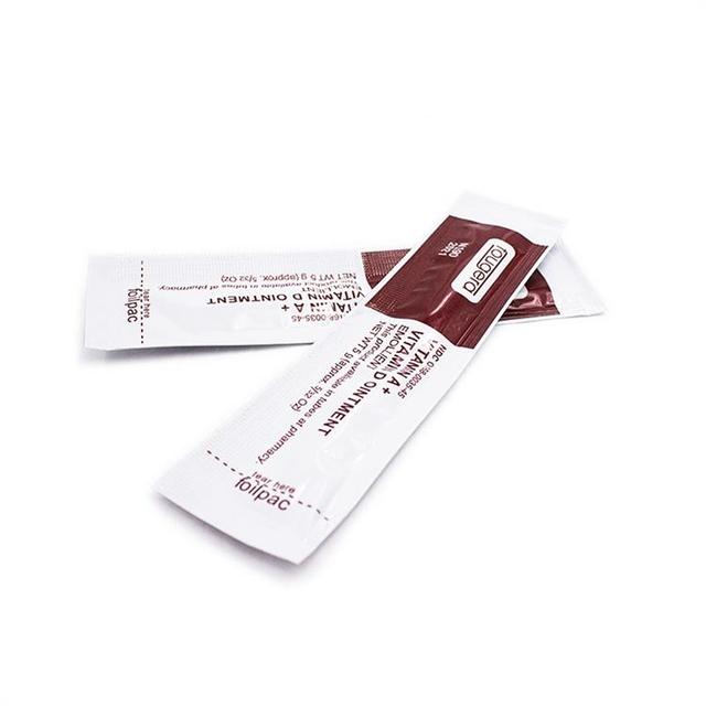 100PCS Tattoo Aftercare Cream Vitamin A+D Anti Scar Vitamin a D Ointment for Permanent Makeup Tattoo Supplies