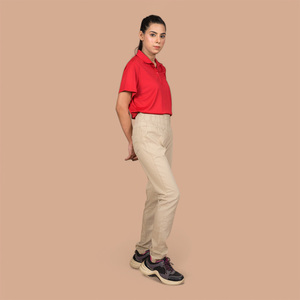 Logo personnalisé disponible, fabrication OEM, jeggings pour femmes de qualité supérieure, taille haute, tissu extensible, coupe ajustée, décontractés, légers, pour tous les jours - Product Image 2
