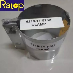 Abrazadera de Silenciador para Excavadora PC200-7 PC200-8, Pieza de Repuesto 6210 11 5232 6210-11-5232 - Product Image 2