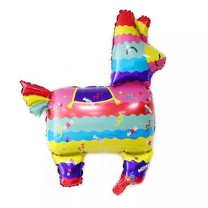 <span class=keywords><strong>Pi</strong></span>ñata fiesta globos Feliz cumpleaños decoración globos de papel de aluminio globo - Product Image 1