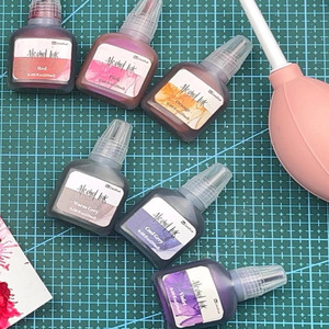 Bộ màu nhũ cồn 20ml tùy chỉnh, 216 màu, dùng cho nhựa Epoxy & vẽ bằng cồn - Product Image 4