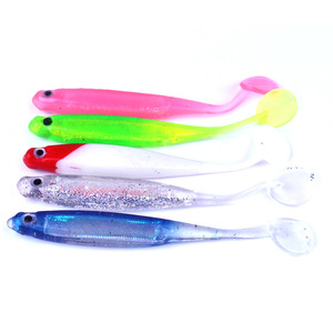 Horizon 4.3in 0.17oz leurres de pêche en plastique appâts souples en vrac Iscas Artificiais Pesca leurres de pêche en plastique souple appât - Product Image 3