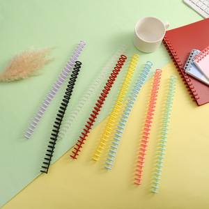 30 lỗ Loose-Leaf DIY Nhựa ràng buộc Vòng mùa xuân xoắn ốc nhẫn cho A4 A5 A6 máy tính xách tay giấy tổ chức cho văn phòng giáo viên - Product Image 6