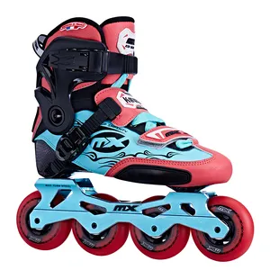 Hot Sale Kids 68mm 72mm 76mm Adjustable Roller Inline Speed Boots Skate