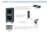 Secadora Industrial GRD 240BF con Control Inteligente por Microcomputadora, Deshumidificación Consistente, Almacenamiento de Componentes Electrónicos